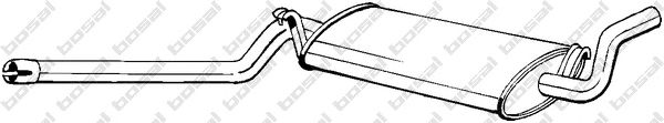 Резонатор BOSAL 105-019