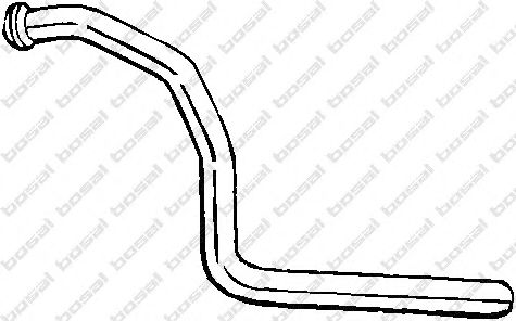 Труба выхлопного газа BOSAL 768-371