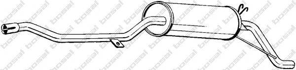 Глушитель BOSAL 283-515
