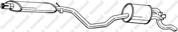 Глушитель BOSAL 287-257
