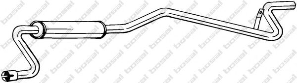 Глушитель BOSAL 287-177