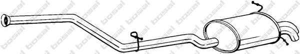 Глушитель BOSAL 286-057