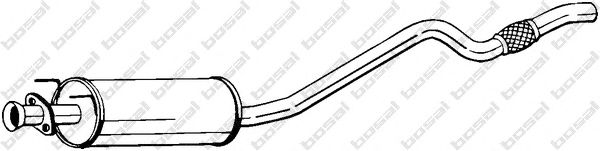 Резонатор BOSAL 282-433