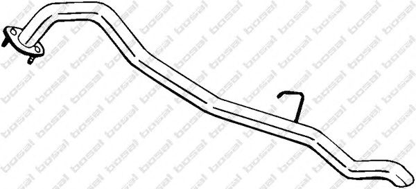 Труба выхлопного газа BOSAL 451-363