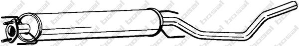 Резонатор BOSAL 286-169