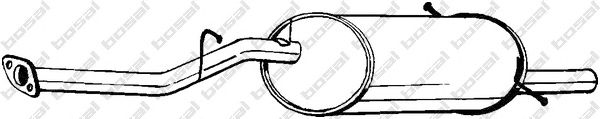 Глушитель BOSAL 278-927