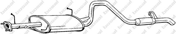Глушитель BOSAL 286-059