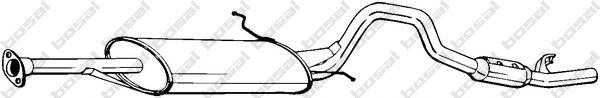Глушитель BOSAL 287-511