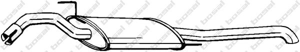 Глушитель BOSAL 279-461