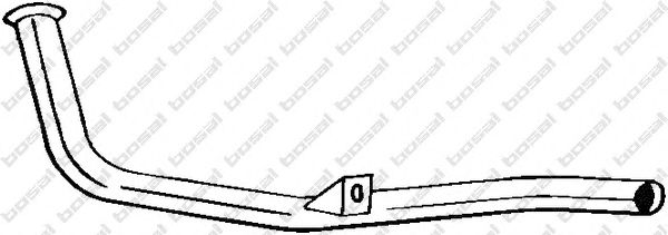 Труба выхлопного газа BOSAL 786-397