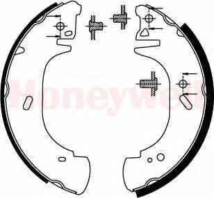 Тормозные колодки BENDIX 362302B