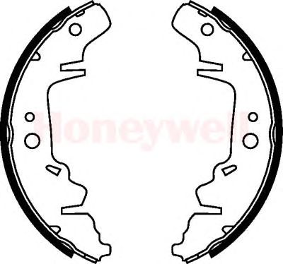 Тормозные колодки BENDIX 362390B