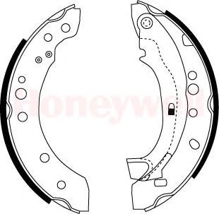 Тормозные колодки BENDIX 362409B