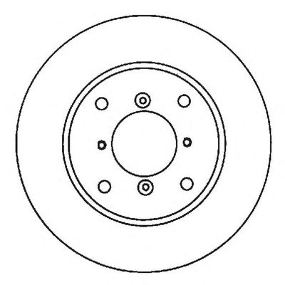Тормозной диск BENDIX 561650B