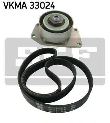 Комплект поликлинового ремня SKF VKMA 33024