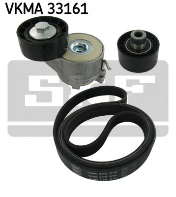 Комплект поликлинового ремня SKF VKMA 33161