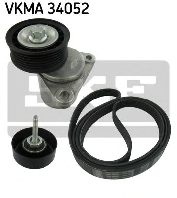 Комплект поликлинового ремня SKF VKMA 34052
