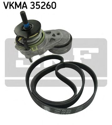Комплект поликлинового ремня SKF VKMA 35260