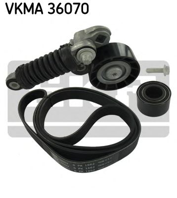 Комплект поликлинового ремня SKF VKMA 36070