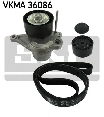 Комплект поликлинового ремня SKF VKMA 36086