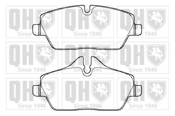Тормозные колодки QUINTON HAZELL BP1480
