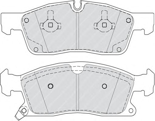 Тормозные колодки FERODO FDB4403