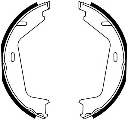 Тормозные колодки ручника FERODO FSB4130