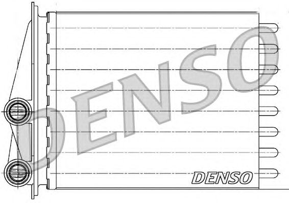 Радиатор отопителя DENSO DRR23020