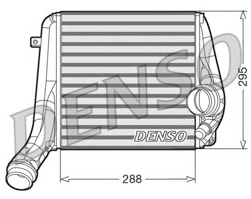 Интеркулер DENSO DIT28018