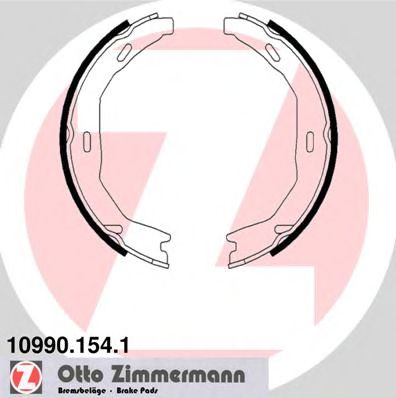 Тормозные колодки ручника ZIMMERMANN 10990.154.1