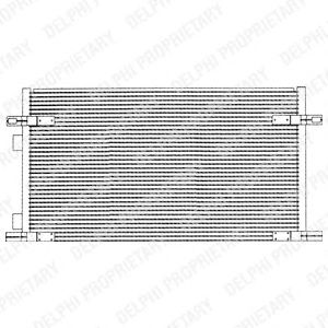 Радиатор кондиционера DELPHI TSP0225212