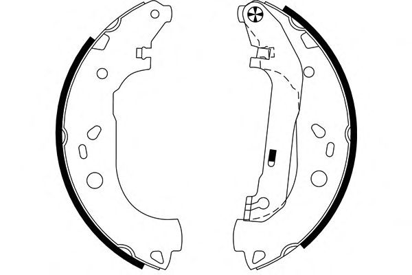 Тормозные колодки HELLA 8DB 355 002-731
