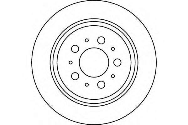 Гальмівний диск HELLA 8DD 355 107-091