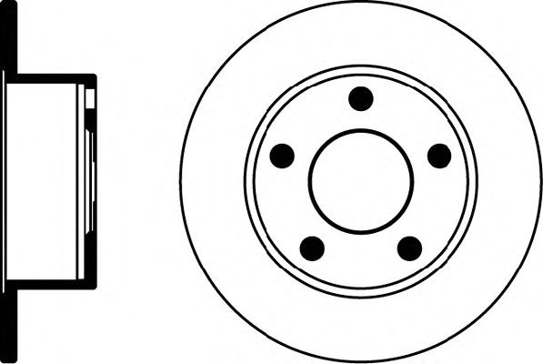 Тормозной диск HELLA 8DD 355 102-801 PRO
