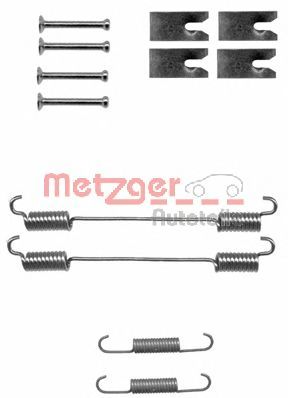 Монтажный комплект тормозных колодок METZGER 105-0862