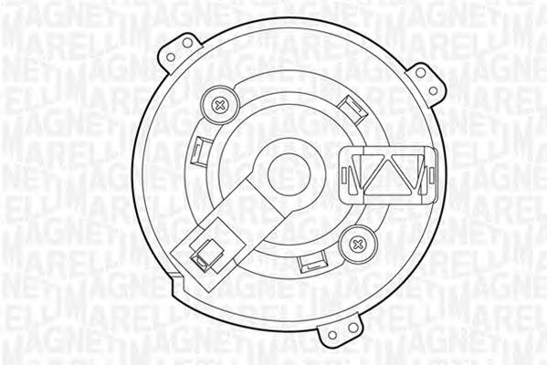 Вентилятор отопителя MAGNETI MARELLI 069412520010