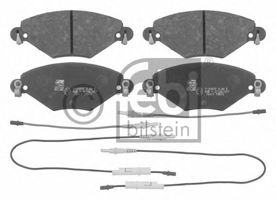 Тормозные колодки FEBI BILSTEIN 16417