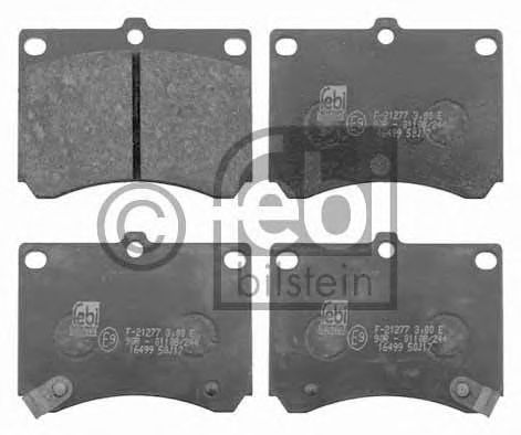 Тормозные колодки FEBI BILSTEIN 16499