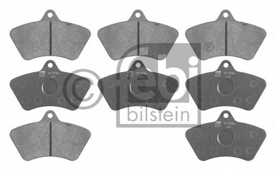 Тормозные колодки FEBI BILSTEIN 16568