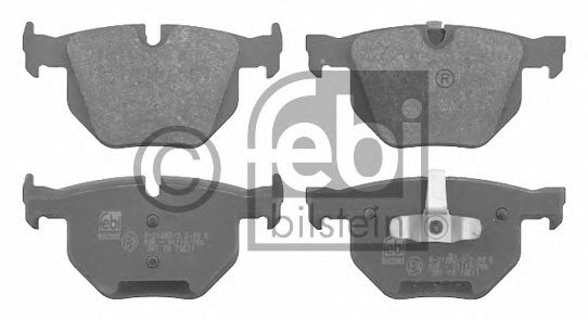 Тормозные колодки FEBI BILSTEIN 16587