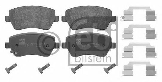 Тормозные колодки FEBI BILSTEIN 16649