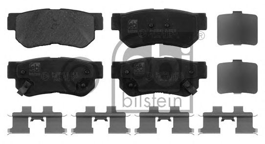 Тормозные колодки FEBI BILSTEIN 16678