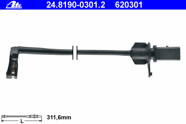 Датчик зносу колодок ATE 24.8190-0301.2