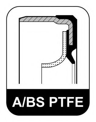 Уплотнительное кольцо, коленвал ELRING 050.260