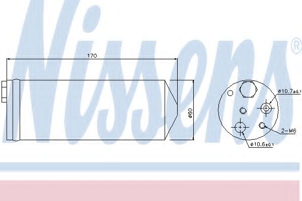 Осушувач кондиціонера NISSENS 95489