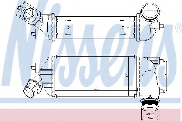 Интеркулер NISSENS 96467