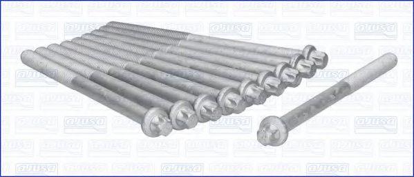Комплект болтов головки блока цилиндров (ГБЦ) AJUSA 81004800