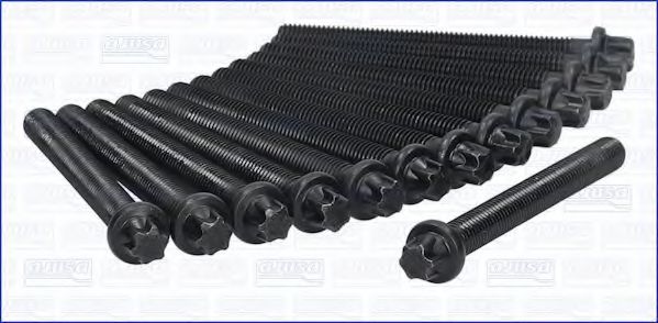 Комплект болтов головки блока цилиндров (ГБЦ) AJUSA 81008500