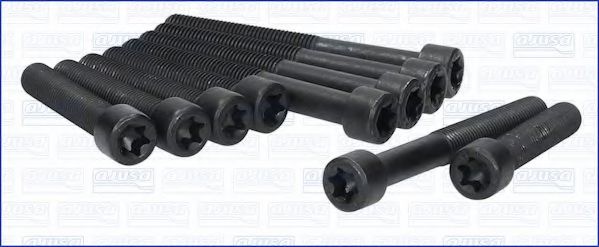 Комплект болтов головки блока цилиндров (ГБЦ) AJUSA 81010900