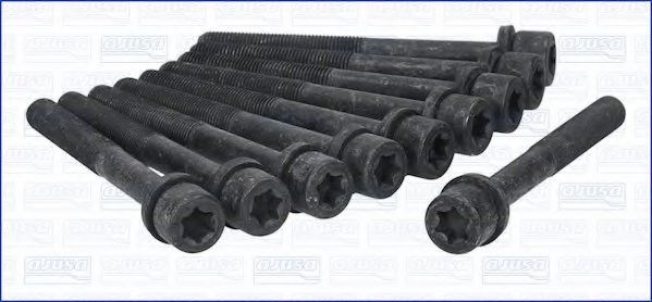 Комплект болтов головки блока цилиндров (ГБЦ) AJUSA 81017500